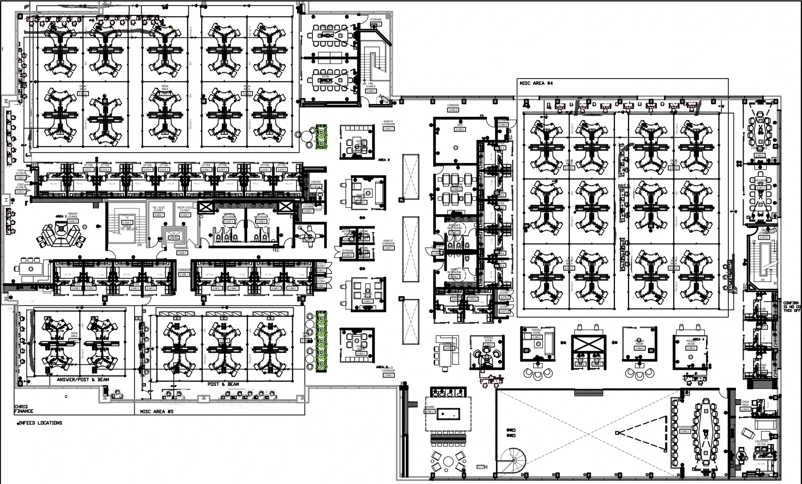 Second floor plan